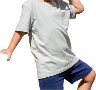 Футболка Mahi Pocket серого цвета Saltwater Boys Co.