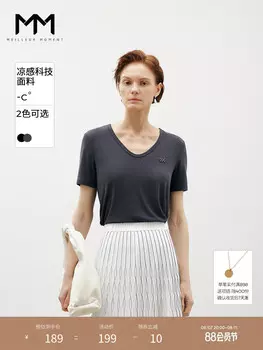 Футболка Mai Meng с круглым вырезом, черный