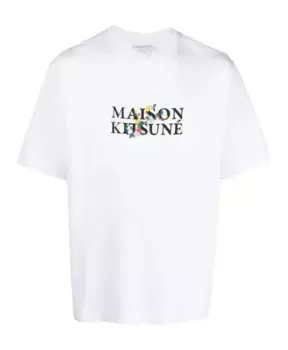 Футболка Maison Kitsun, белый