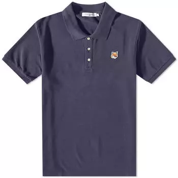 Футболка Maison Kitsun Fox Head Patch Classic Polo