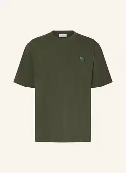 Футболка MAISON KITSUN, хаки