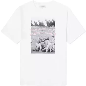 Футболка Maison Kitsune Photograph Comfort, белый
