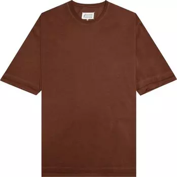 Футболка Maison Margiela Distressed T-Shirt 'Faded Red', красный