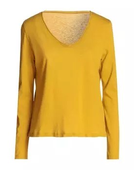 Футболка Majestic Filatures, горчичный