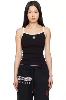 Футболка-майка с логотипом Moon Marine Serre, черный