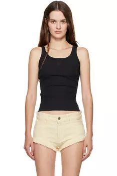 Футболка-майка с вышивкой Ma' Amiri, черный