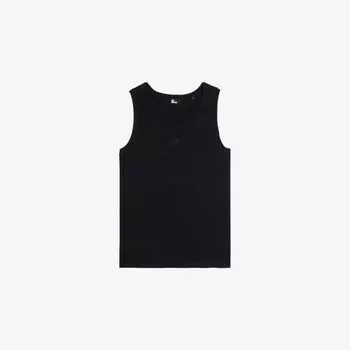 Футболка-майка The Kooples с вышитым гербом, черный