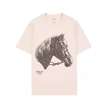 Футболка Makia Finnhorse, бежевый