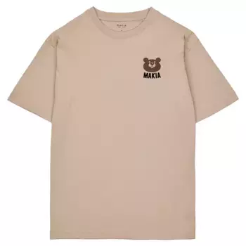 Футболка Makia Ohto, бежевый