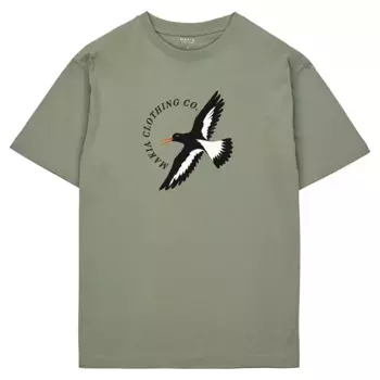 Футболка Makia Wader, зеленый