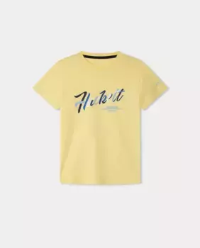 Футболка мальчика со сценарием Hackett, жёлтый