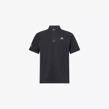 Футболка Malbon на молнии, черный