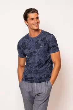 Футболка Malis с принтом Heavy Tools, синий