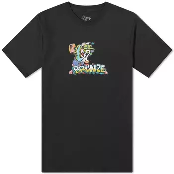 Футболка «Маллет» Bronze 56k, черный