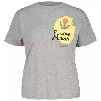 Футболка Maloja Women's LenzerhornM, цвет Grey Melange