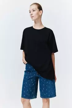 Футболка «Мама для кормления» H&M, черный
