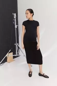 Футболка «Мама» из микрофибры H&M, черный