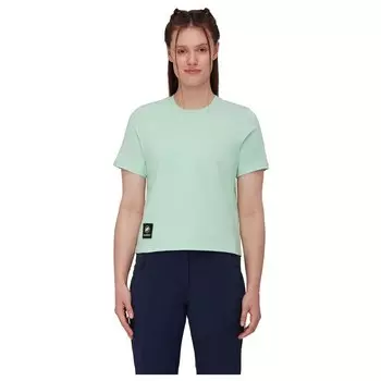 Футболка Mammut Massone Cropped Patch, зеленый