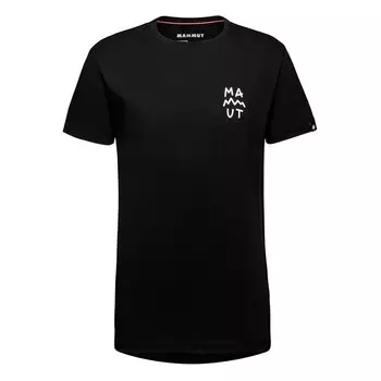 Футболка Mammut Massone Lettering, черный