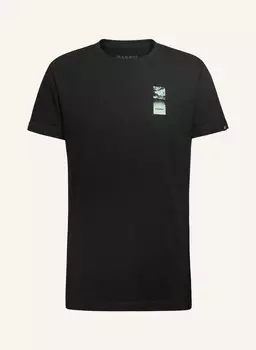 Футболка mammut massone мужская универсал MAMMUT, черный