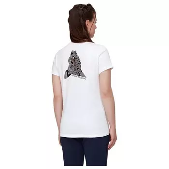 Футболка Mammut Massone No Ceiling, белый