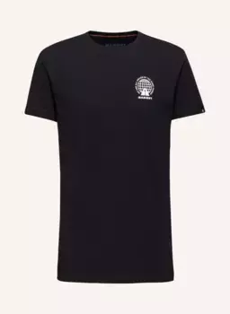 Футболка mammut massone с эмблемами для мужчин Mammut, черный