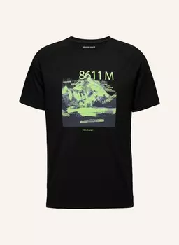 Футболка mammut mountain мужская 8611m MAMMUT, черный