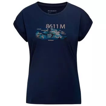Футболка Mammut Mountain T-Shirt 8611m, цвет Marine