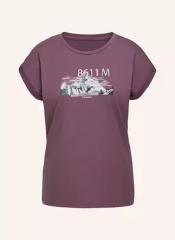 Футболка mammut mountain женская 8611m MAMMUT, фиолетовый