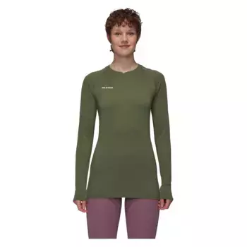 Футболка Mammut Trift long sleeve, зеленый