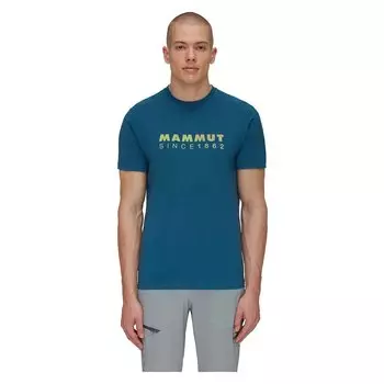 Футболка Mammut Trovat Logo, синий