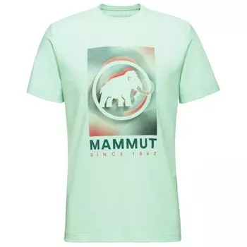 Футболка Mammut Trovat Mammut, цвет Neo Mint