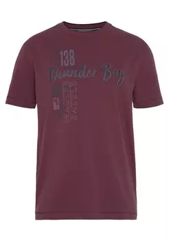 Футболка Man's World MANS WORLD SHIRT, цвет Berry