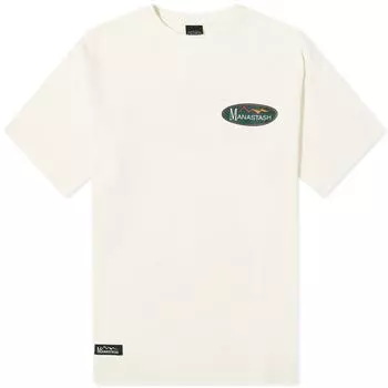 Футболка Manastash Original Logo Hemp T-shirt, кремовый