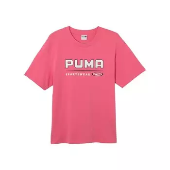 Футболка Manchester City унисекс розово-розовая Puma, фуксия