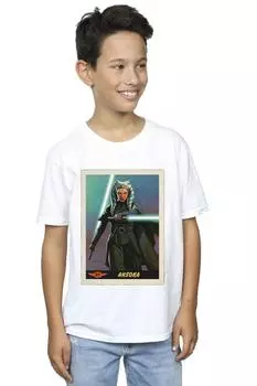 Футболка «Мандалорец Асока» Star Wars, белый