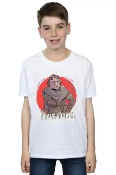 Футболка «Мандалорец, с которым я говорил» Star Wars, белый