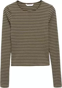 Футболка Mango Alicia T-Shirt, хаки