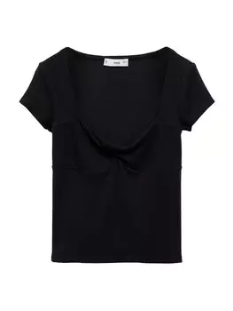 Футболка Mango BESTI, черный