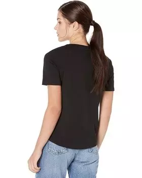 Футболка MANGO Chalapi T-Shirt, черный