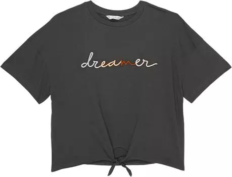 Футболка Mango Dreamer T-Shirt, серый