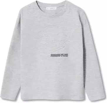 Футболка Mango F1 T-Shirt, цвет Mid Grey Vigore