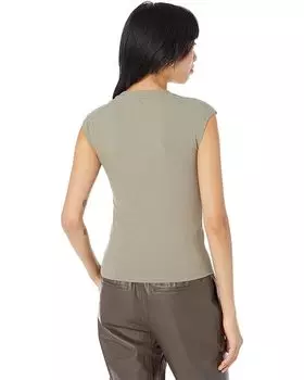 Футболка MANGO Flipi T-Shirt, цвет Medium Brown