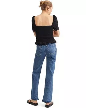 Футболка MANGO Gomas T-Shirt, черный
