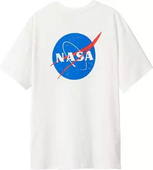 Футболка Mango Nasa T-Shirt, цвет Blanco