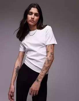 Футболка Mango premium белого цвета