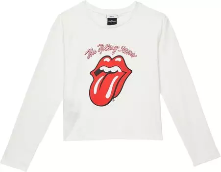 Футболка Mango Rolling T-Shirt, натуральный
