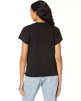 Футболка MANGO Sevilla T-Shirt, черный