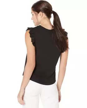 Футболка MANGO Suiza T-Shirt, черный