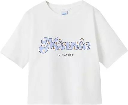 Футболка Mango T-Shirt Mnature, цвет Off-White